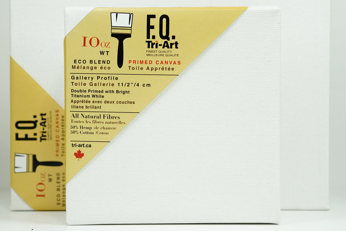 Tri-Art FQ Stretched Canvas - Artist Gallery 1 1/2&quot; Profile Primed - 24x24&quot; (4438789980247)