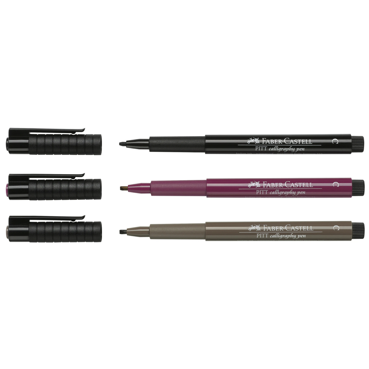 Faber-Castell - Pitt Artist Pen - Calligraphy Chisel tip - Individual Marker