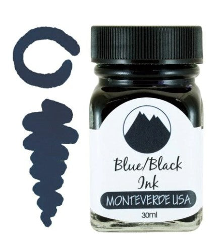 Monteverde - Fountain Pen Ink - Blue/Black (4654442152023)