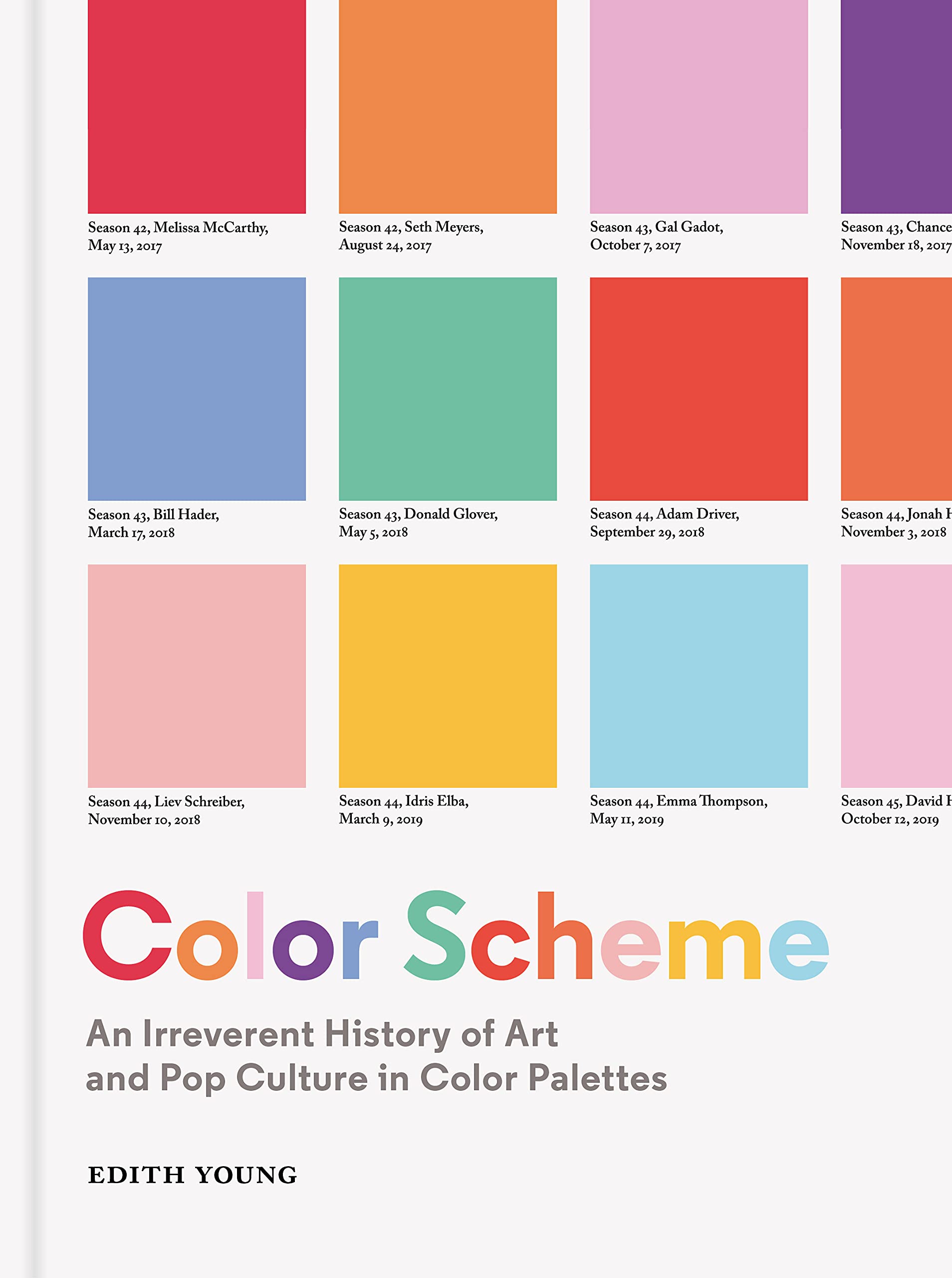 Color Scheme: An Irreverent History of Art and Pop Culture in Color Palettes - Art Noise