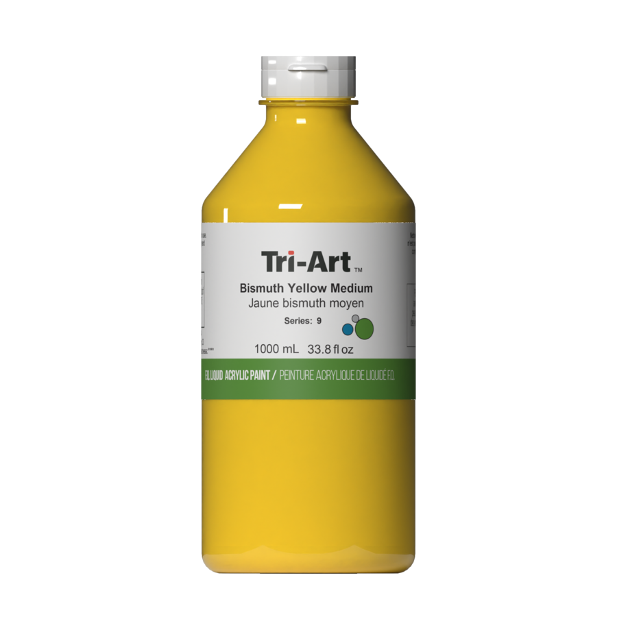 Tri-Art Liquids - Bismuth Yellow Medium - Art Noise