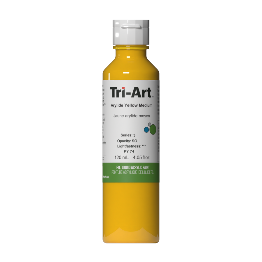 Tri-Art Liquids - Arylide Yellow Medium - Art Noise