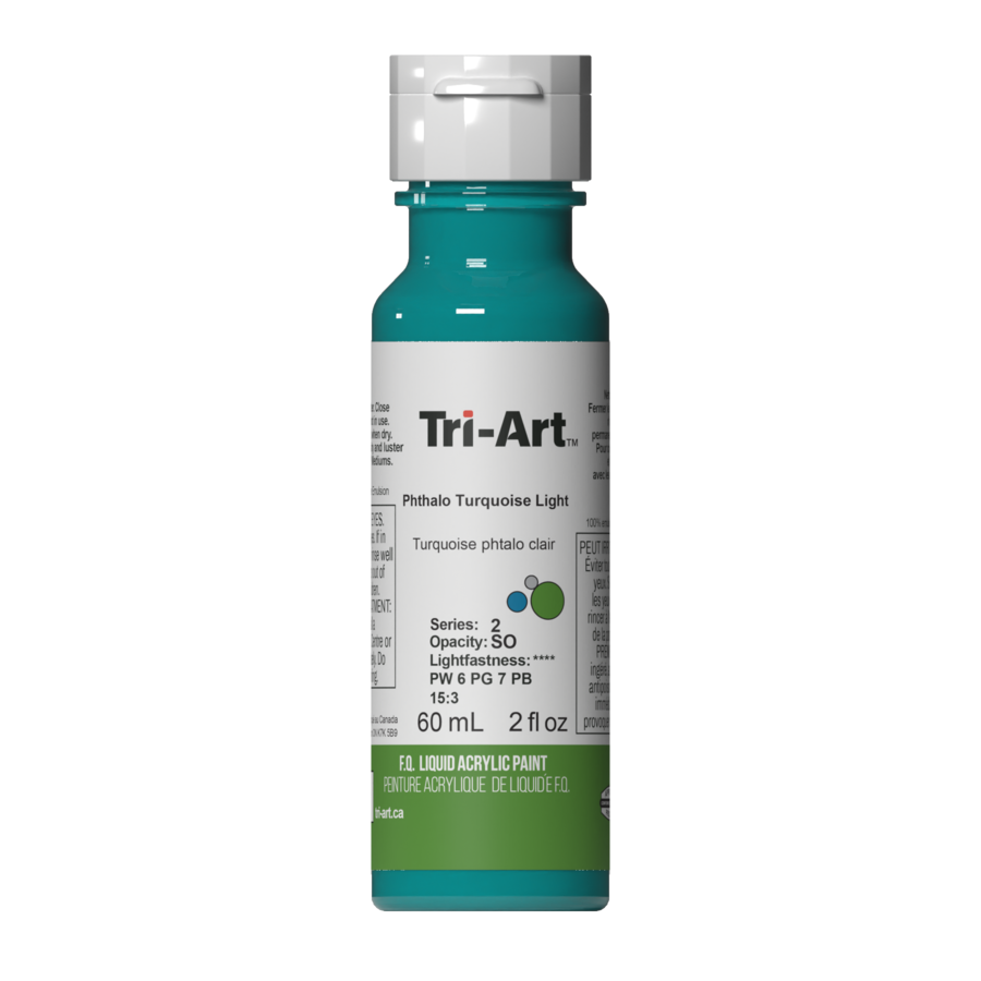 Tri-Art Liquids - Phthalo Turquoise Light - Art Noise