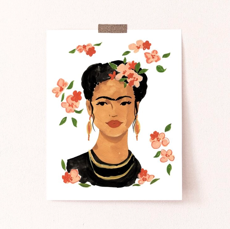 Sabina Fenn - Frida Art Print - Art Noise