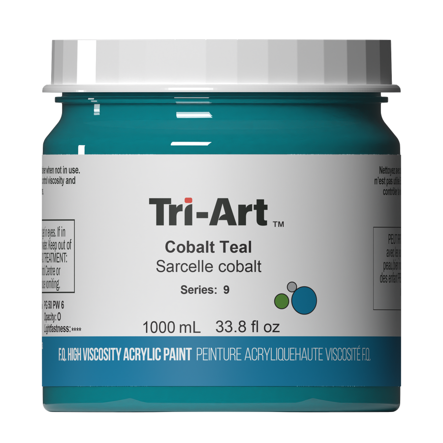 Tri-Art High Viscosity - Cobalt Teal - Art Noise