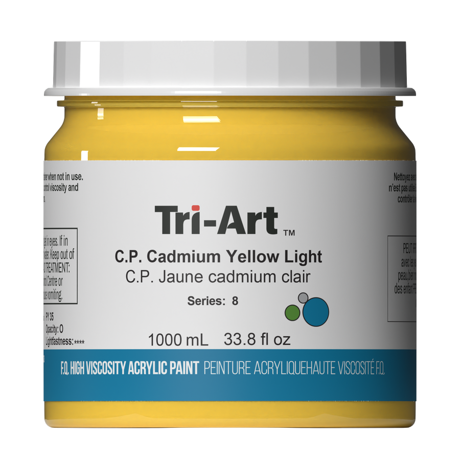 Tri-Art High Viscosity - C.P. Cadmium Yellow Light - Art Noise