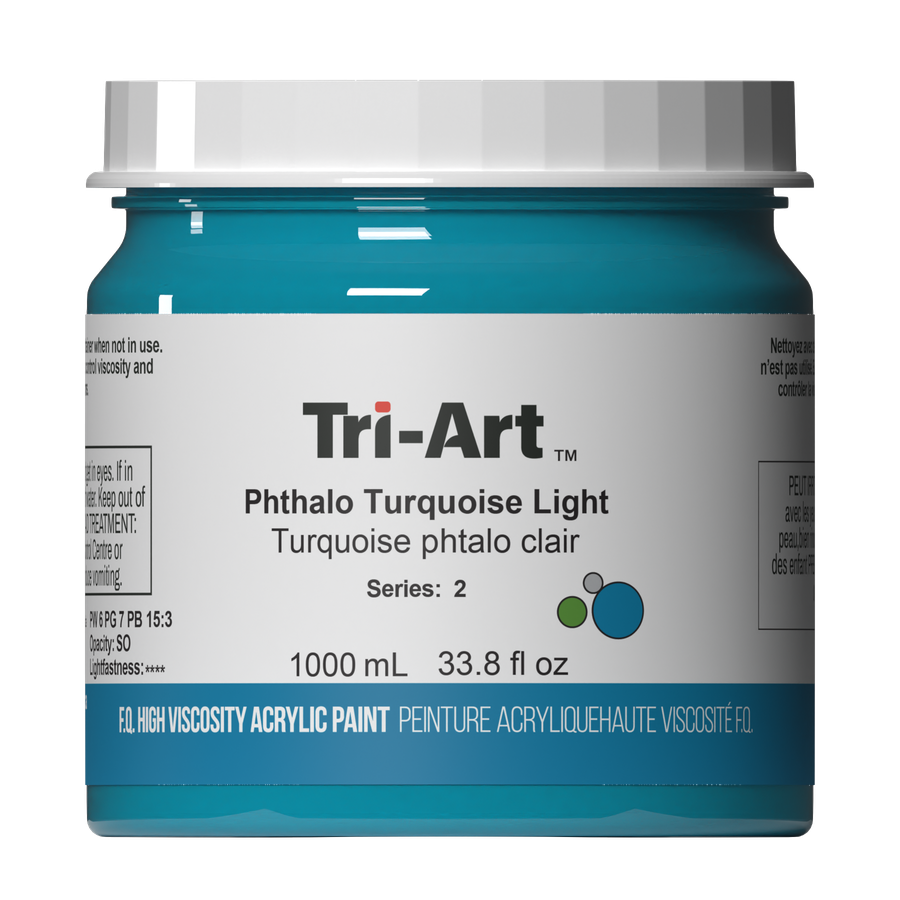 Tri-Art High Viscosity - Phthalo Turquoise Light - Art Noise