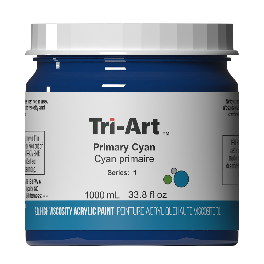 Tri-Art High Viscosity - Primary Cyan - Art Noise