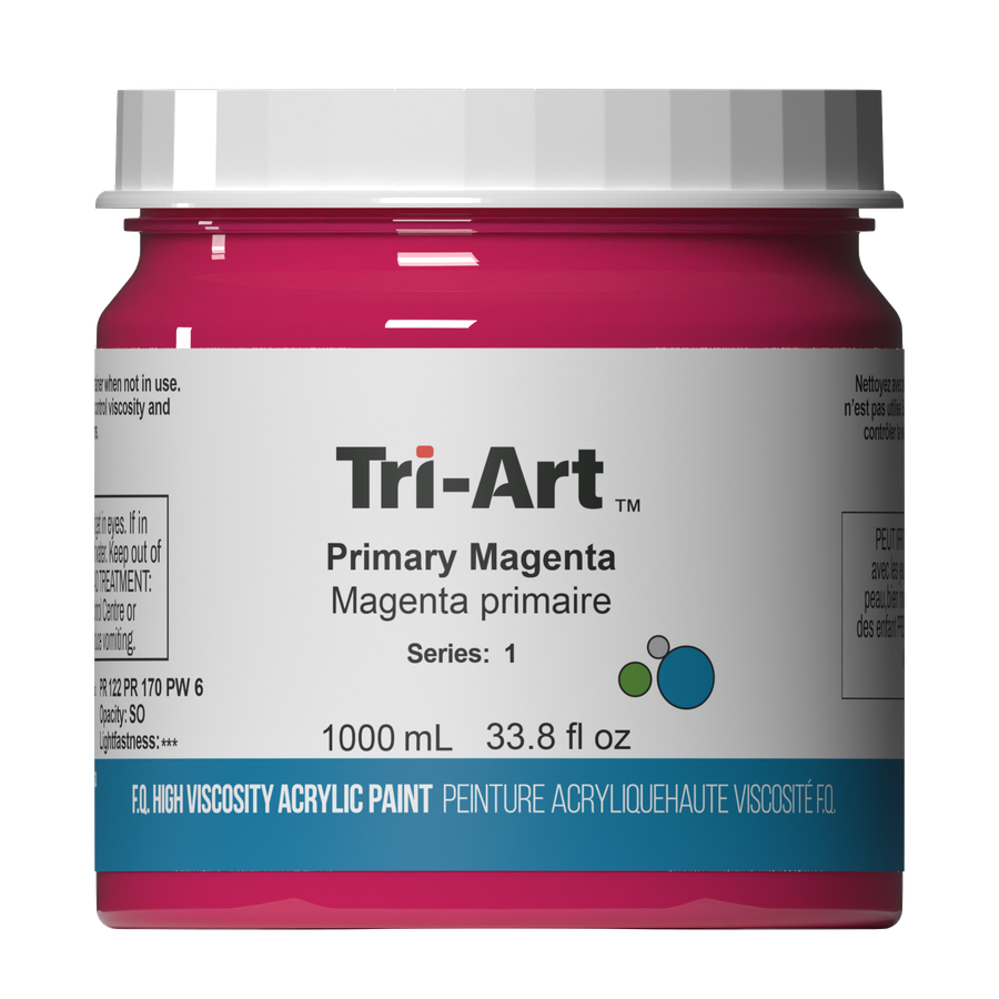 Tri-Art High Viscosity - Primary Magenta - Art Noise