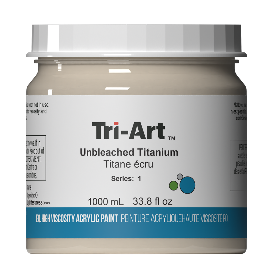 Tri-Art High Viscosity - Unbleached Titanium - Art Noise