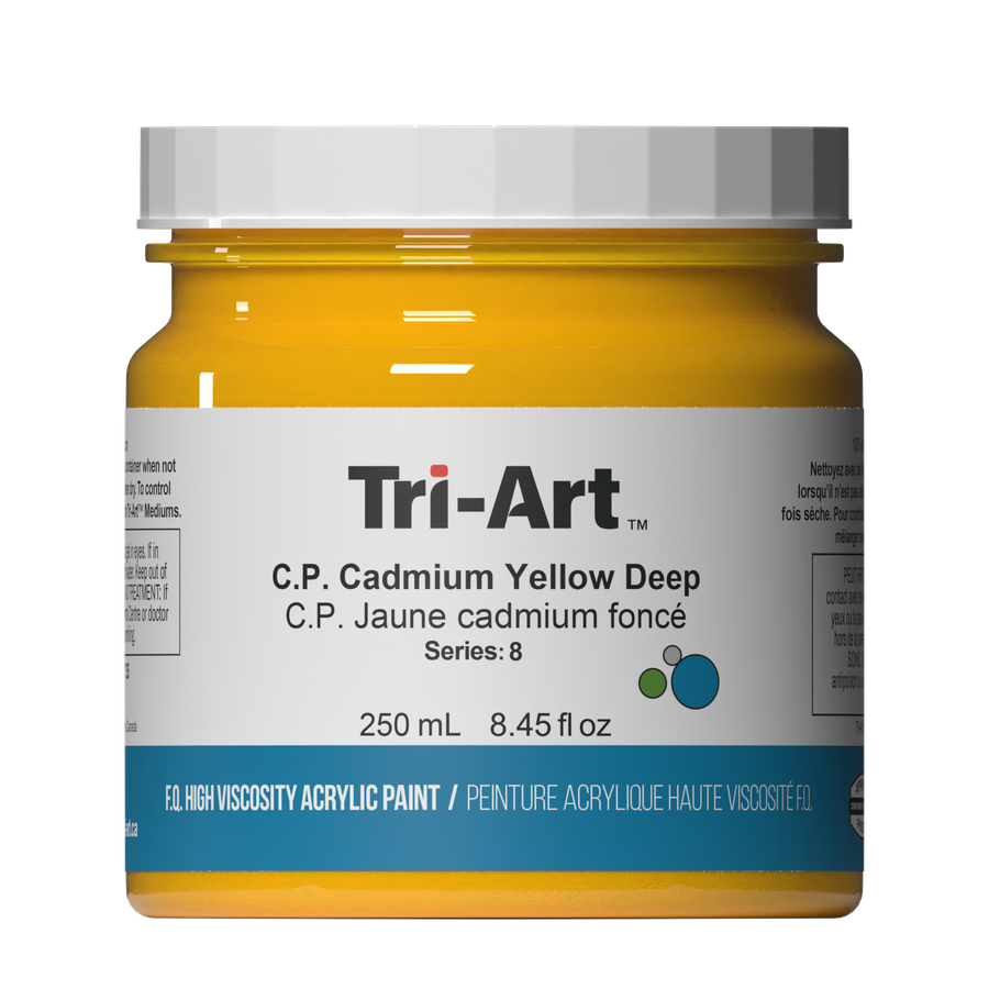 Tri-Art High Viscosity - C.P. Cadmium Yellow Deep - Art Noise