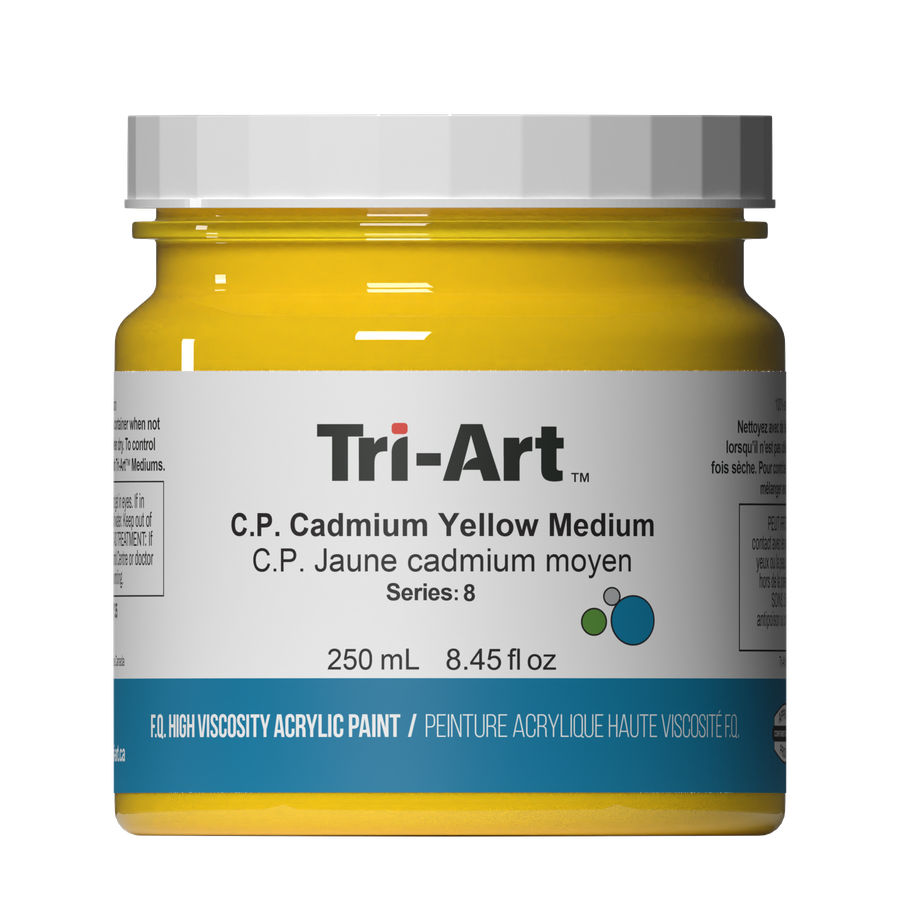 Tri-Art High Viscosity - C.P. Cadmium Yellow Medium - Art Noise