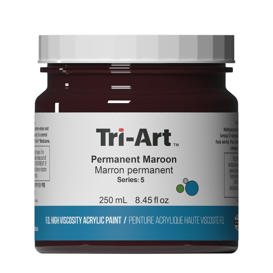 Tri-Art High Viscosity - Permanent Maroon - Art Noise