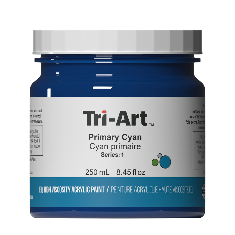 Tri-Art High Viscosity - Primary Cyan - Art Noise