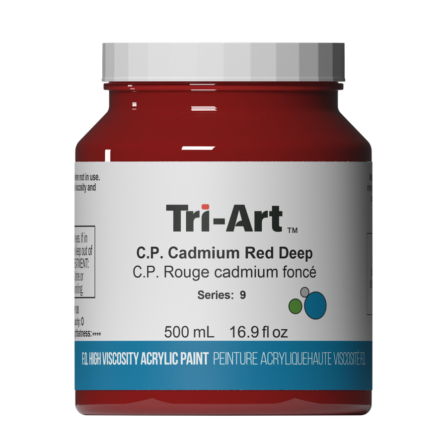 Tri-Art High Viscosity - C.P. Cadmium Red Deep - Art Noise