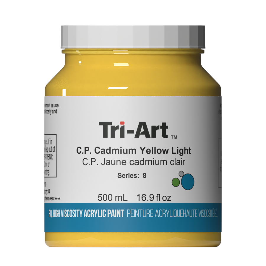 Tri-Art High Viscosity - C.P. Cadmium Yellow Light - Art Noise