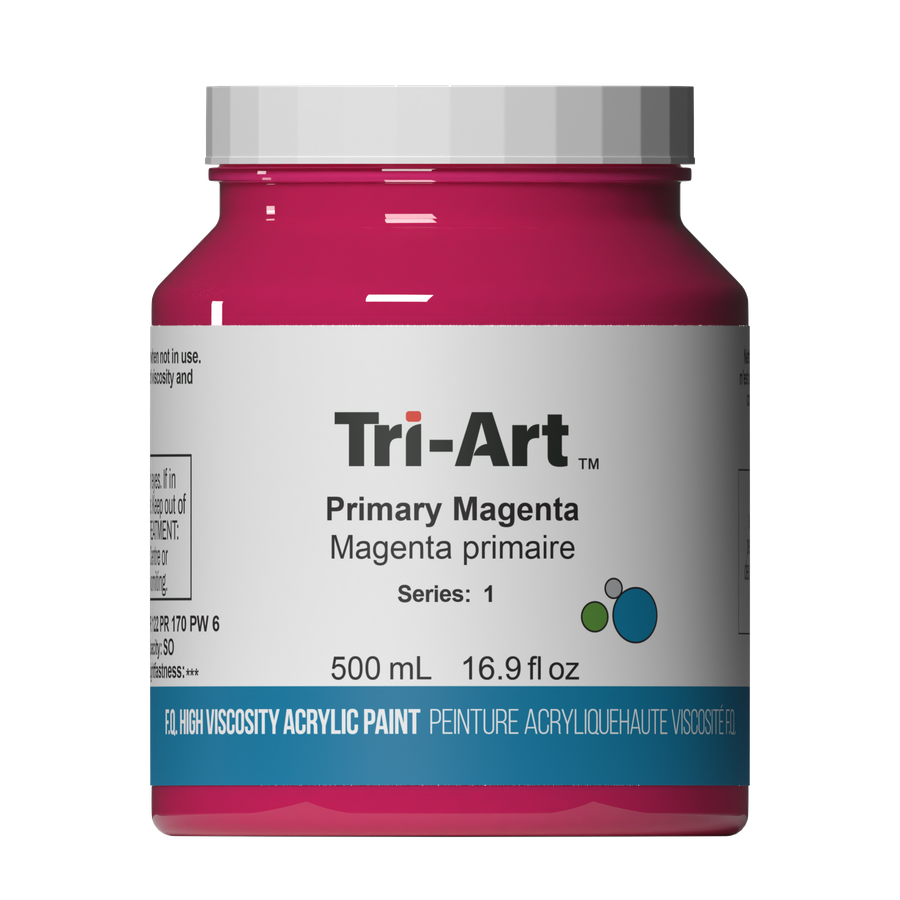 Tri-Art High Viscosity - Primary Magenta - Art Noise