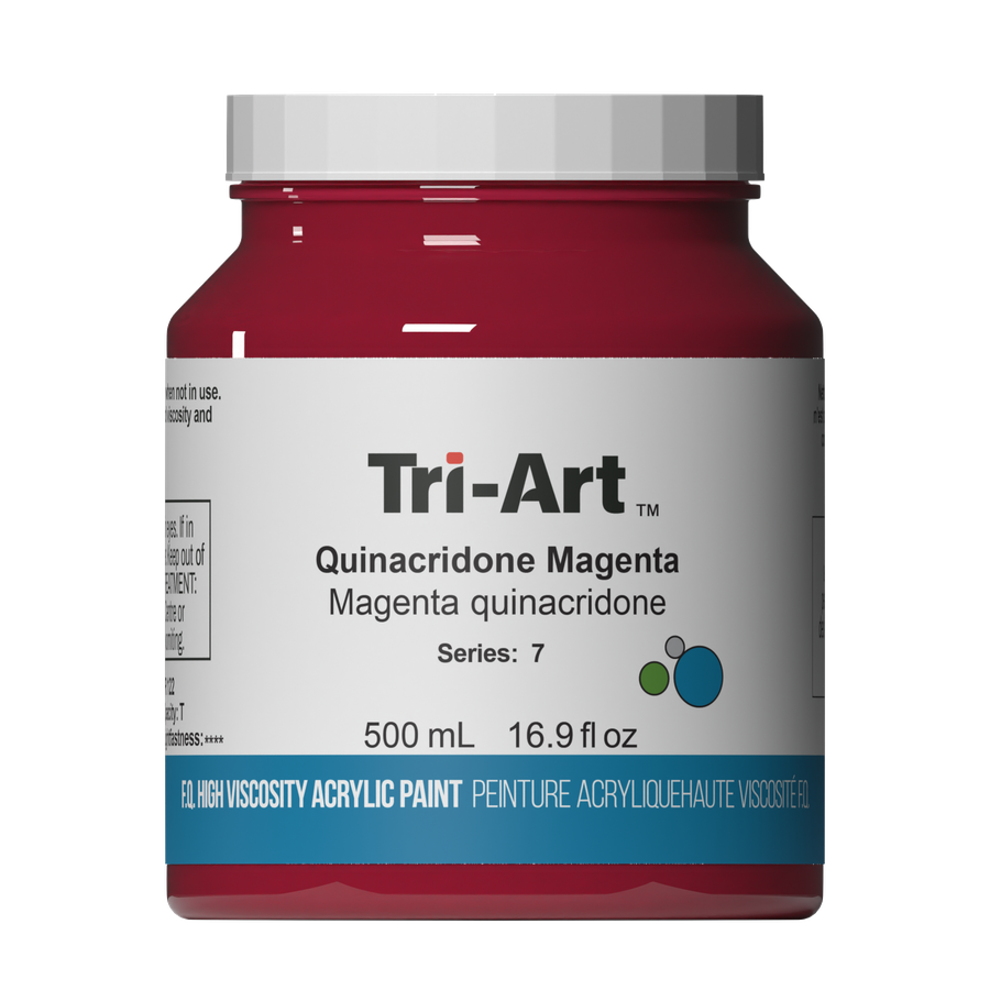 Tri-Art High Viscosity - Quinacridone Magenta - Art Noise