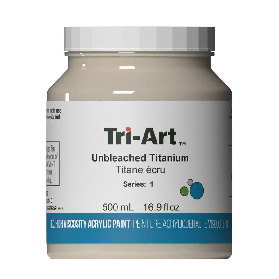 Tri-Art High Viscosity - Unbleached Titanium - Art Noise