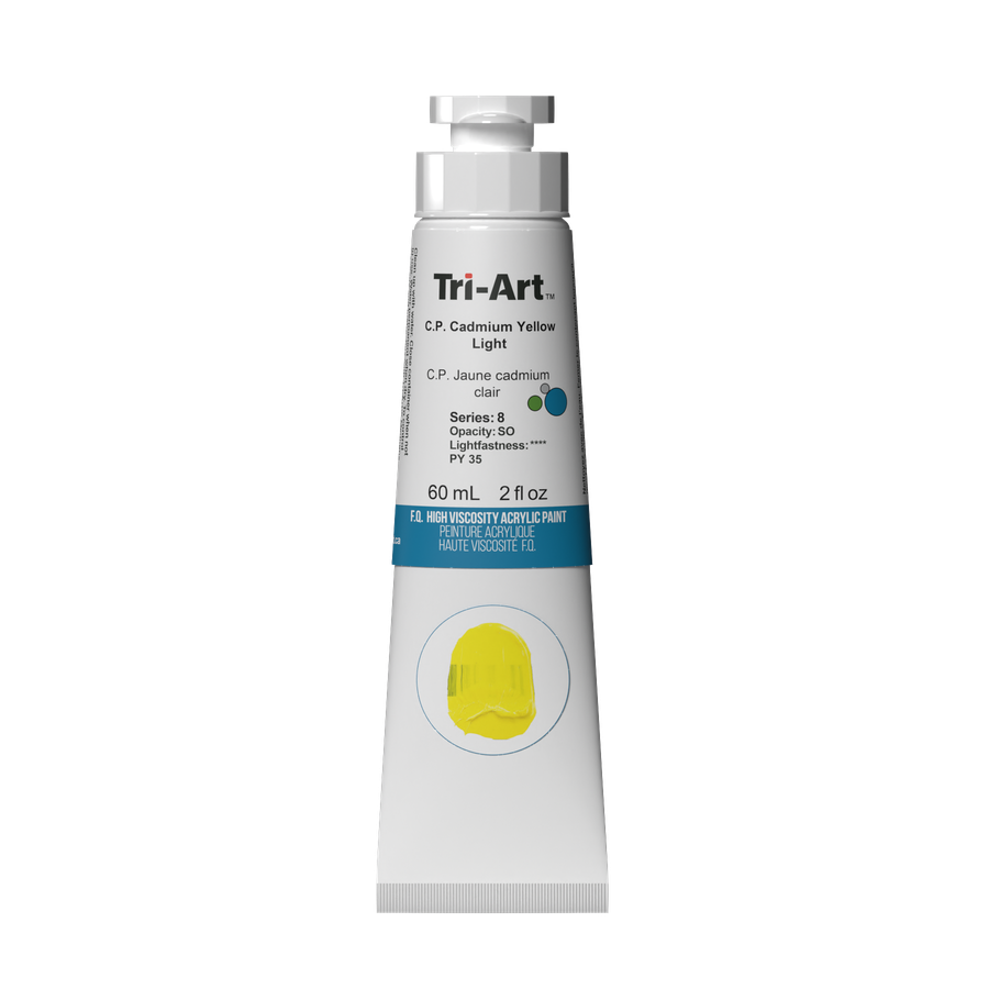 Tri-Art High Viscosity - C.P. Cadmium Yellow Light - Art Noise