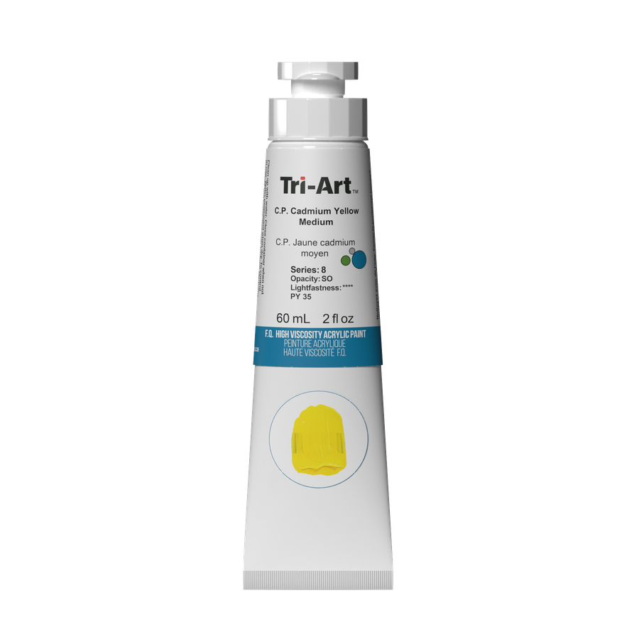 Tri-Art High Viscosity - C.P. Cadmium Yellow Medium - Art Noise