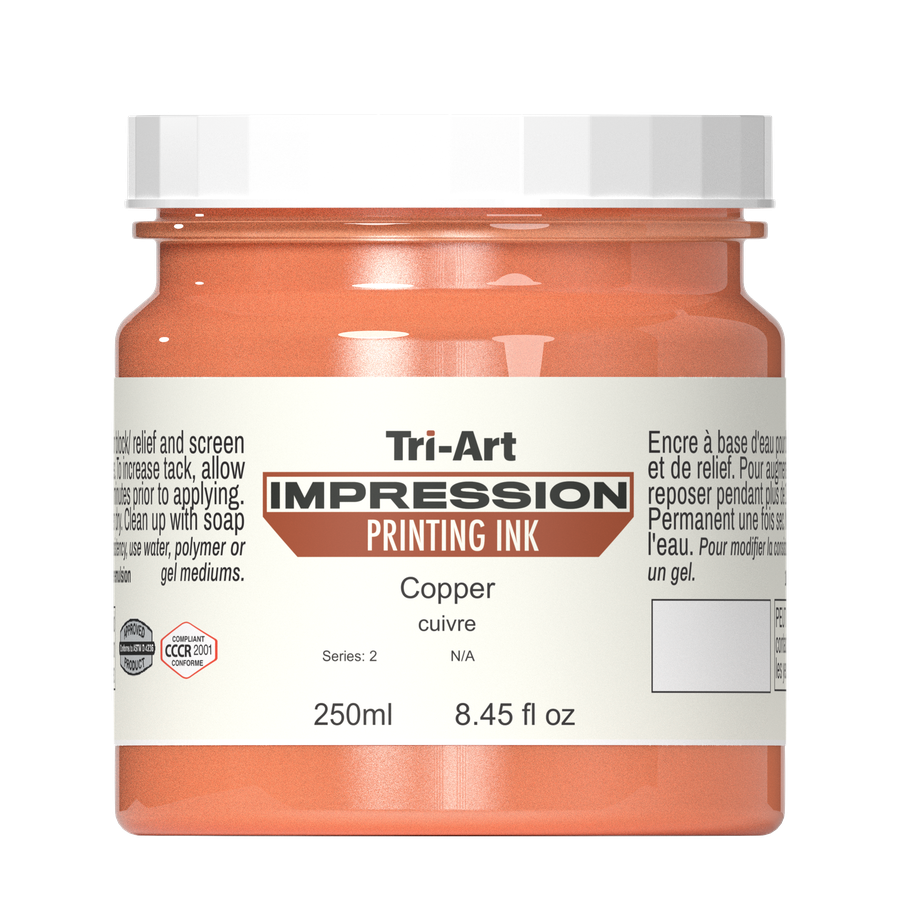 Impressions Block Printing Ink - Iridescent Copper - Art Noise