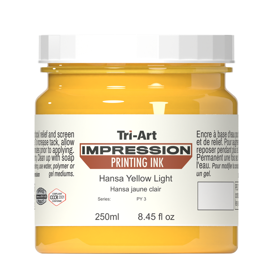 Impressions Block Printing Ink - Yellow Light - Art Noise