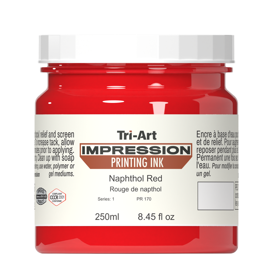 Impressions Block Printing Ink - Naphthol Red - Art Noise