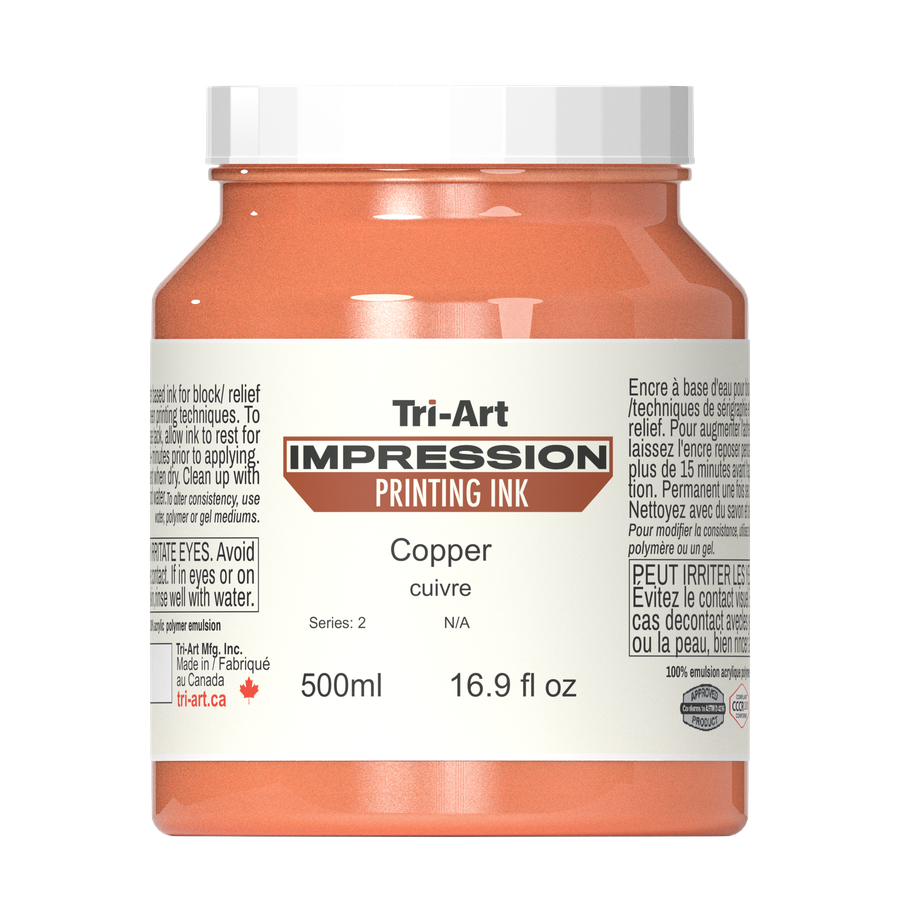 Impressions Block Printing Ink - Iridescent Copper - Art Noise