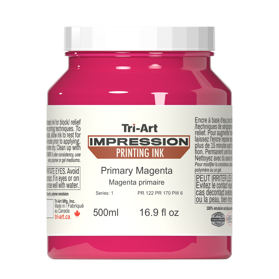 Impressions Block Printing Ink - Magenta - Art Noise