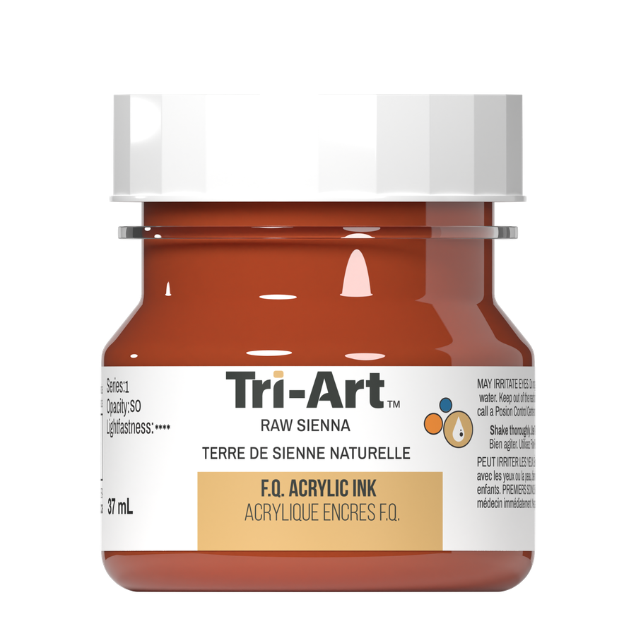 Tri-Art Ink - Raw Sienna - 37mL - Art Noise