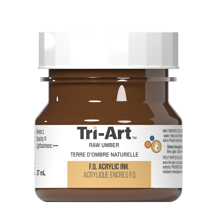 Tri-Art Ink - Raw Umber - 37mL - Art Noise