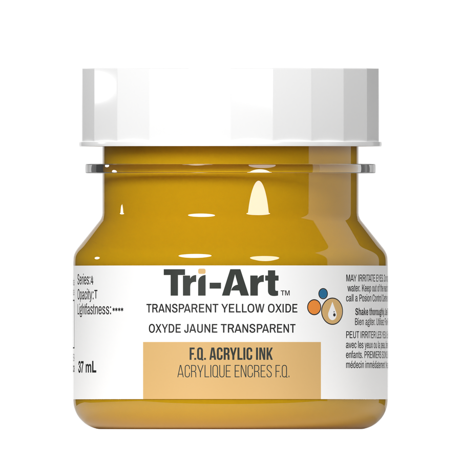 Tri-Art Ink - Transparent Yellow Oxide - 37mL - Art Noise