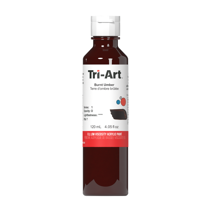 Tri-Art Low Viscosity - Burnt Umber - Art Noise