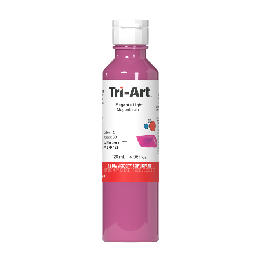 Tri-Art Low Viscosity - Magenta Light - 34mL - Art Noise