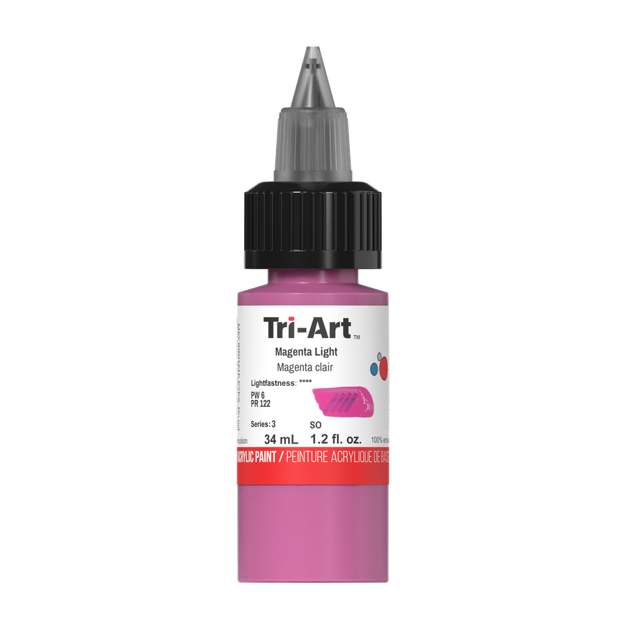 Tri-Art Low Viscosity - Magenta Light - 34mL - Art Noise