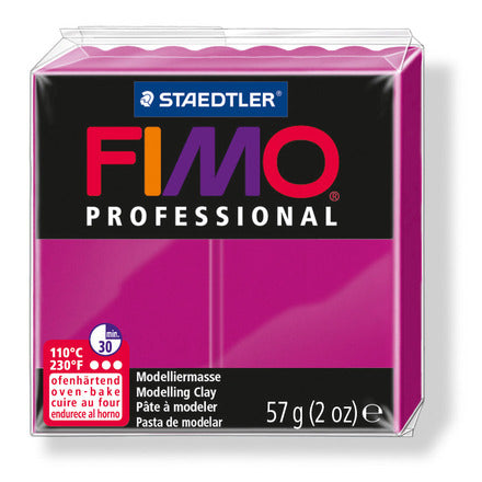 Staedtler-Mars - Modelling Clay Fimo Professional - Magenta (4443467808855)