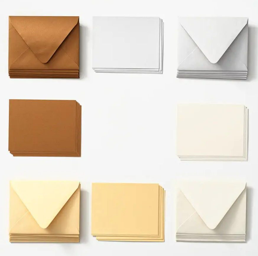 Paper Source - Metallic Cards and Envelopes - Art Noise