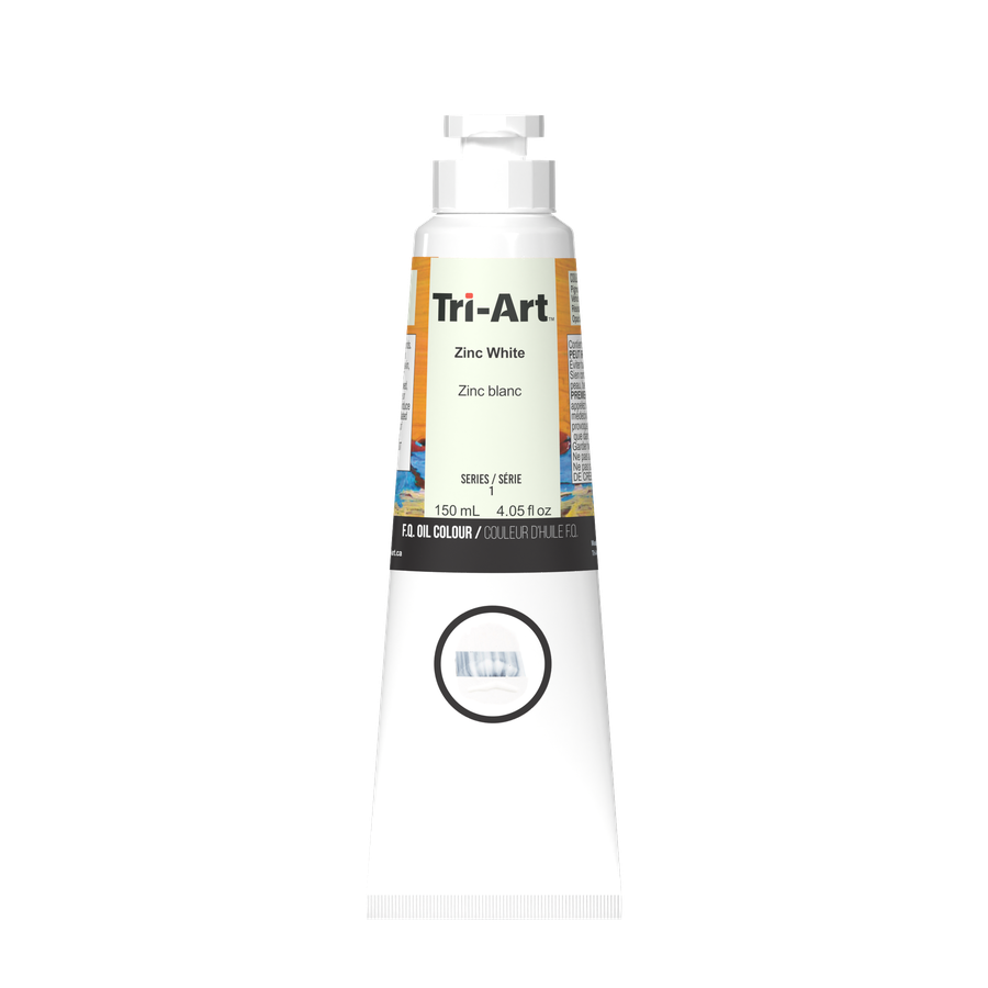 Tri-Art Oil Colours - Zinc White - Art Noise