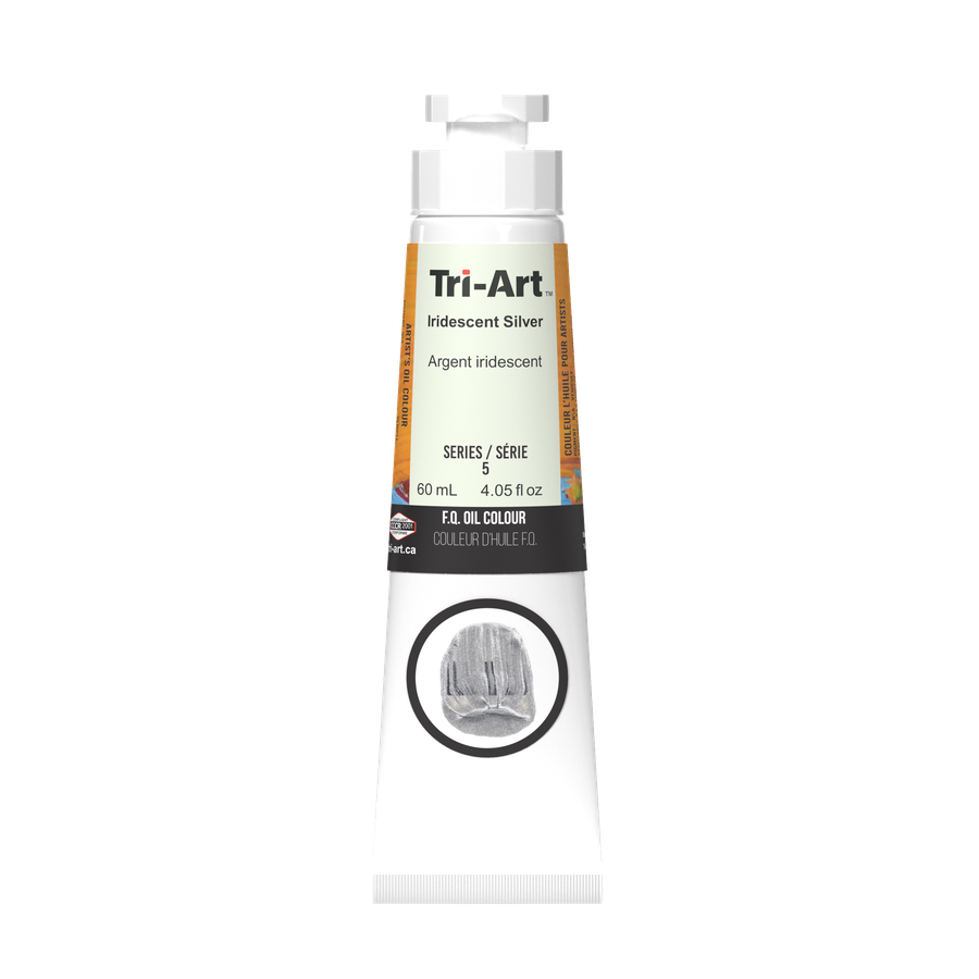 Tri-Art Oil Colours - Iridescent Silver - Art Noise