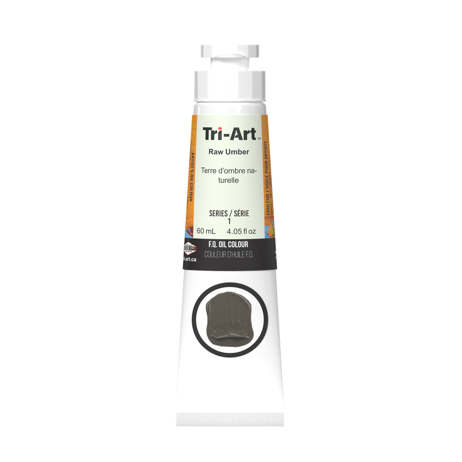 Tri-Art Oil Colours - Raw Umber - Art Noise
