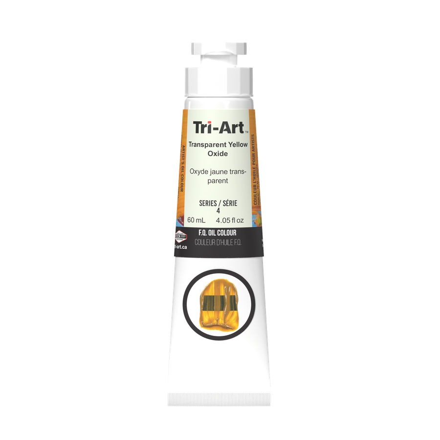 Tri-Art Oil Colours - Transparent Yellow Oxide - Art Noise