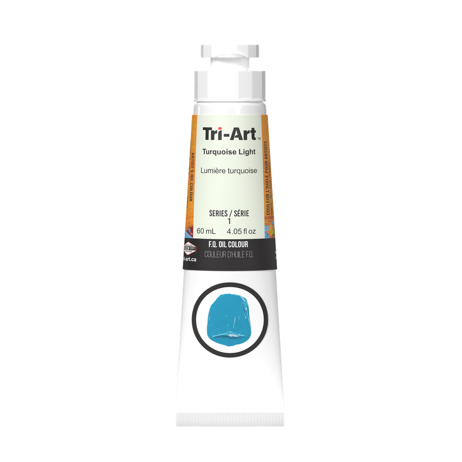 Tri-Art Oil Colours - Turquoise Light - Art Noise
