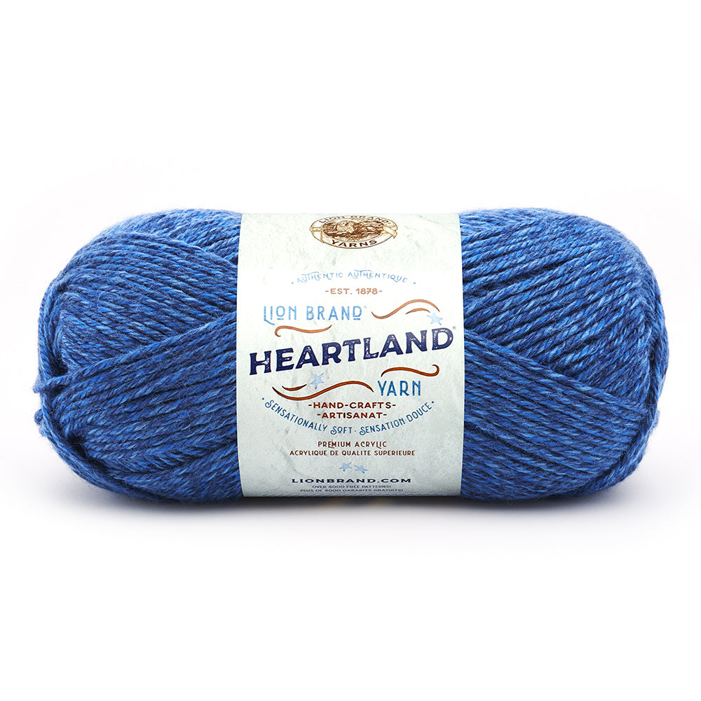 Lion - Heartland Yarn - 142g - Medium 4 - 230m (251yds) - Olympic - Art Noise