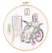 Hawthorn Handmade - Painting Wonderful Women Embroidery Kit - Art Noise