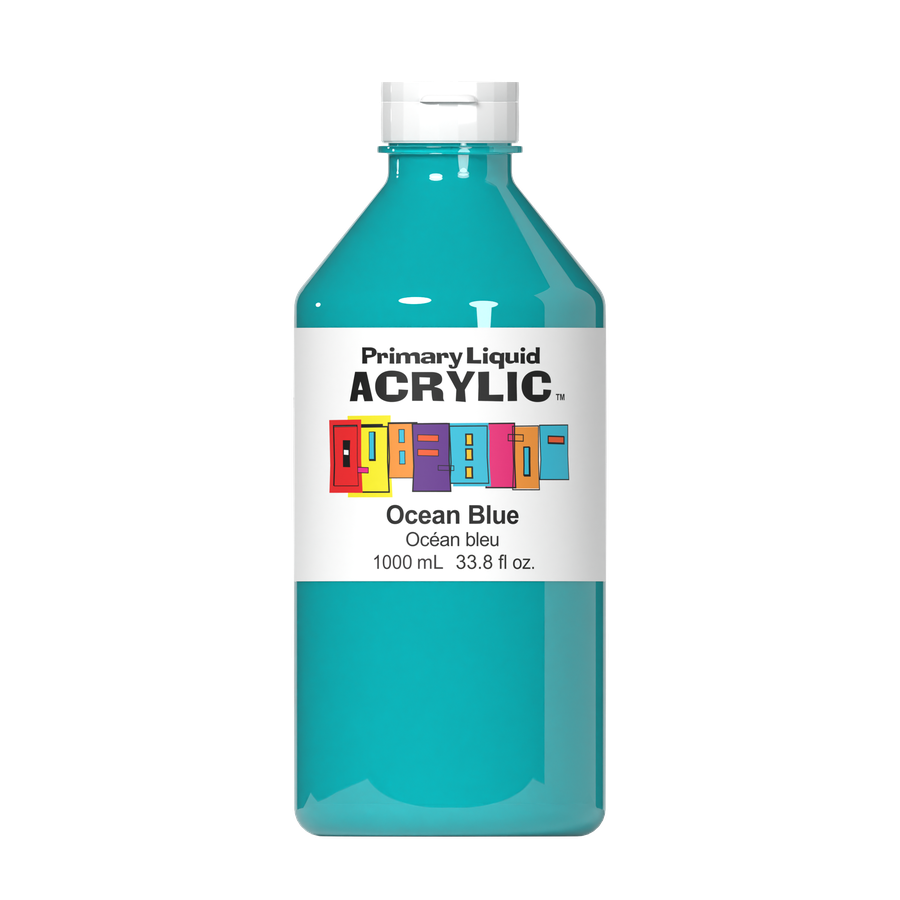 Primary Liquid Acrylic - Ocean Blue - Art Noise
