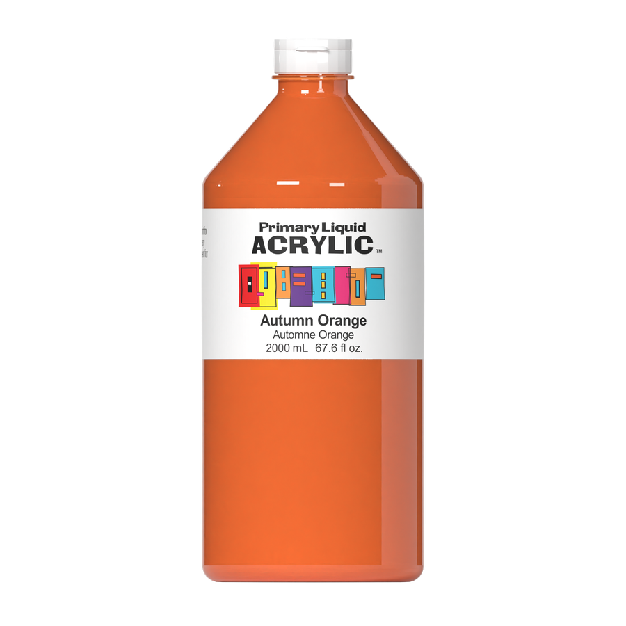 Primary Liquid Acrylic - Autumn Orange - Art Noise
