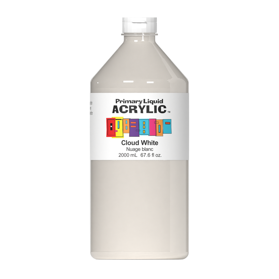 Primary Liquid Acrylic - Cloud White - Art Noise