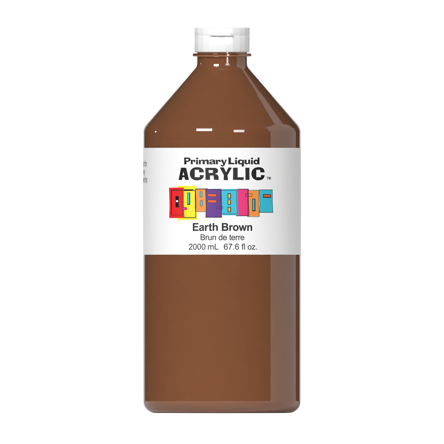 Primary Liquid Acrylic - Earth Brown - Art Noise