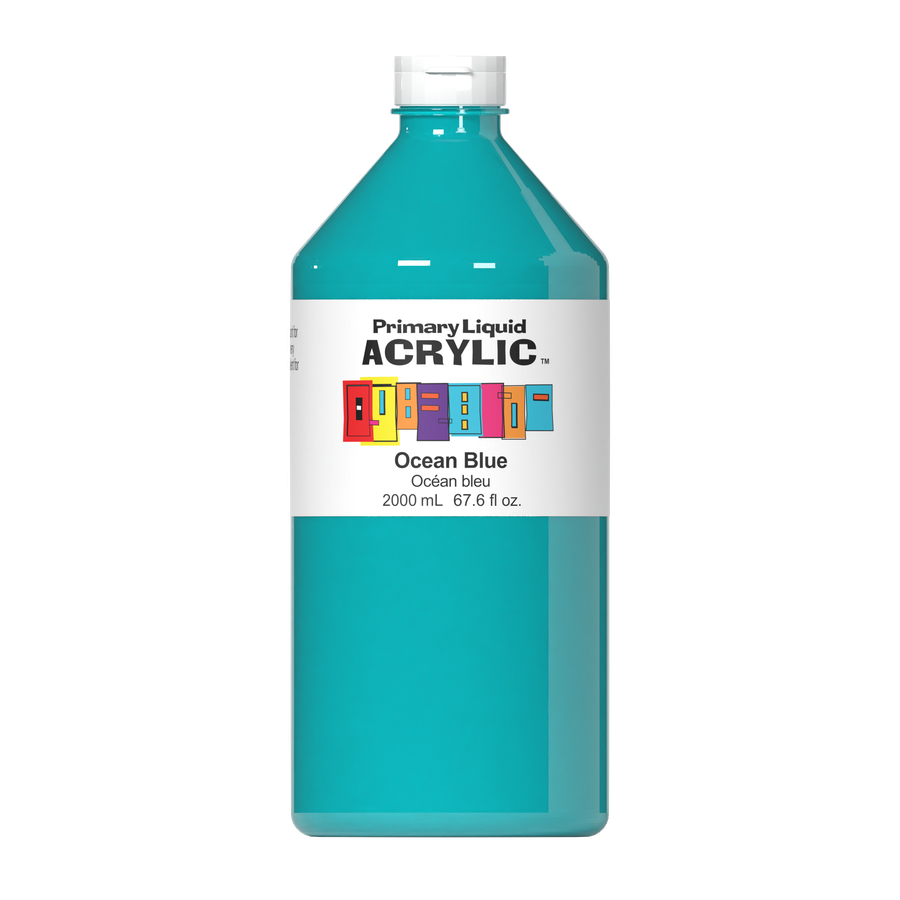 Primary Liquid Acrylic - Ocean Blue - Art Noise